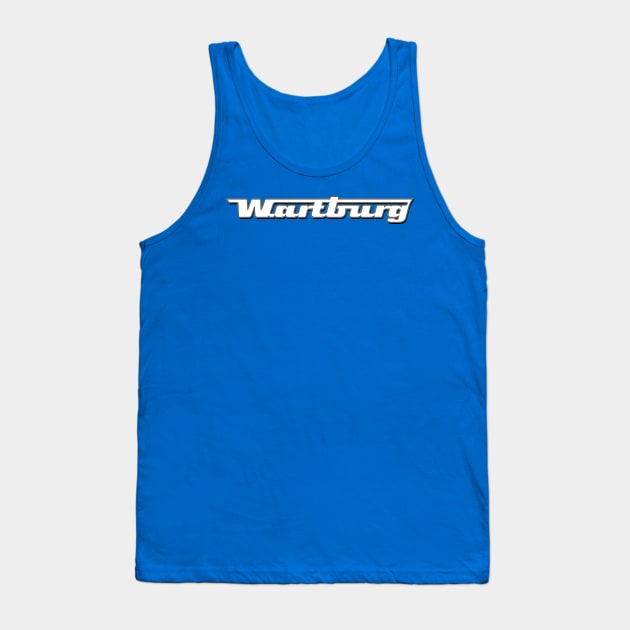 Wartburg Logo 3D v.2 Tank Top by GetThatCar